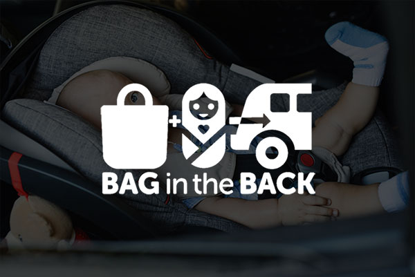 Bag In The Back  Vehicular Heatstroke Prevention, Car Safety For